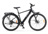 Black Cyrusher Voyage Trekking Electric Bike on a white background